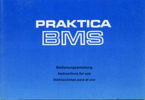 Anleitung PENTACON PRAKTICA BMS - mehrsprachig - original - Bild 1 von 2