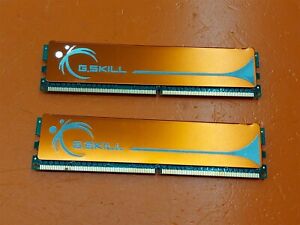 ⭐️⭐️⭐️⭐️⭐️ (2) G. Skill F2-4200PHU2-2GBLA Desktop Memory RAM 1GB x 2 DDR2-533