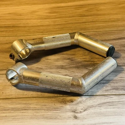 Control Tech Welded Aluminum Bar Ends Silver Long - Image 1 of 4