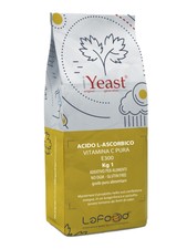 Acido Ascorbico Puro - Vitamina C - 1Kg - E300 - Alimentare -NO OGM- GLUTEN FREE
