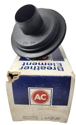 Motor de emisión elemento respirador Chevy Buick Pontiac OEM FB86 GM 25041743 Foto 1 de 4