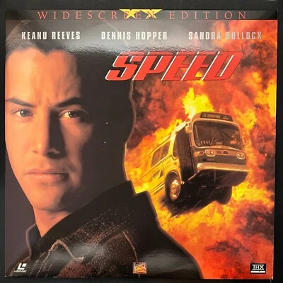 Speed (1994), Keanu Reeves, Dennis Hopper, Sandra Bullock, Wide Screen Laserdisc - Image 1 of 4