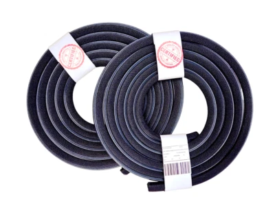 1961 TO 1966 DODGE LANCER DART POLARA 2 Door Weatherstrip  Door Seal BLACK - Image 1 of 4