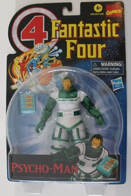 Figura de acción Pyscho Man Fantastic Four Hasbro Marvel Comics estilo retro 6 pulgadas Foto 1 de 3