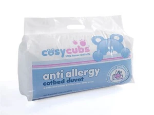 10.5 Tog Winter Warm Thermal Anti Allergy Junior Cotbed Toddler Baby Duvet Quilt - Imagen 1 de 1