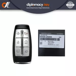 Genuine Hyundai Genesis GV70 2022 Smart Key 6 Buttons 433MHz 95440-DS000 - Foto 1 di 3