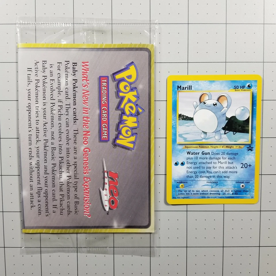 Marill 29/53 Wotc Promo Regular