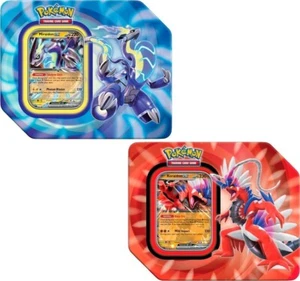 POKEMON PALDEA LEGENDS TIN 6 TIN CASE BLOWOUT KARTEN - Bild 1 von 4