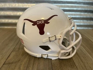 2012 Texas Longhorns vs TCU Speed Mini Helmet - Picture 1 of 4