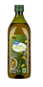 Great Value: 100% Extra Virgin Olive Oil, 25.5 fl oz - Picture 1 of 6