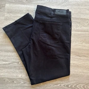 Men’s Kenneth Cole Reaction Black Jeans 38x30 Straight 5-Pocket Jeans Trousers - Picture 1 of 9