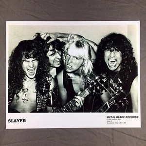 Slayer - Promo 8x10 80’s / Venom, Bathory, Kreator, Sodom, Possessed - Picture 1 of 3