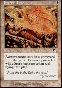 Funeral Pyre -Foil Medium Play MTG Judgment - Picture 1 of 1