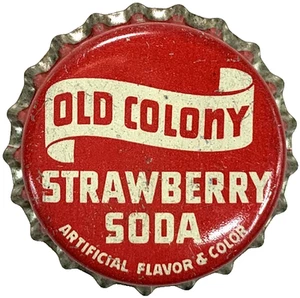Soda Kronkorken Vintage Original 10er Set alte Kolonie Erdbeere 60er Jahre NOS - Bild 1 von 1