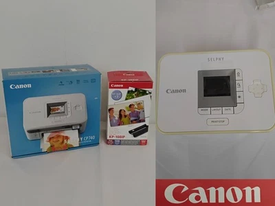Canon Selphy CP740 Photo Printer Bundle Open Boxes #J4604 - Image 1 of 4