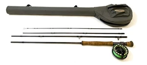 TFO Pro II Lefty Kreh Fly Rod 4pc 10ft 7wt (TF07104P2) & Orvis Clearwater II 2 + - Picture 1 of 21