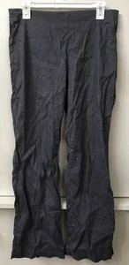 Eileen Fisher Gray Linen Blend Pants Trousers Slacks Side Zip Size Petite Small - Picture 1 of 4