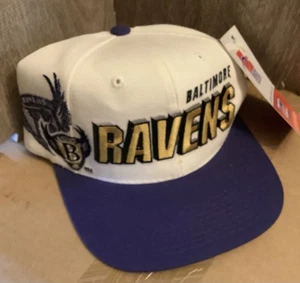 Baltimore Ravens Vintage 1990s Sports Specialties NFL Pro Line Snapback Hat NEW - Picture 1 of 14