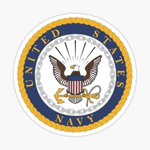 UNITED STATES NAVY MILITARY DECAL  STICKER WATERPROOF CAR TRUCK Laptop - Foto 1 di 1