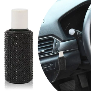 Shiny Black Lipstick Case Sparkling Chapstick Holder, Lip Balm Holder for Women - Picture 1 of 11