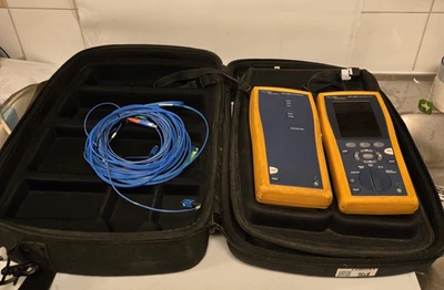 Fluke Networks DTX-1800 Smart Remote & Cableanalyzer BATTERIES DON'T HOLD CHARGE - Image 1 of 4