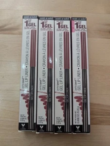 5 Pack! Wet N Wild Perfect Pout Retractable Gel Lip Liner Pencil, 657A Plum - Picture 1 of 2