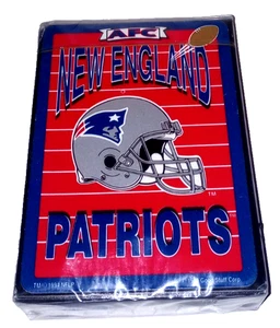 Vintage New England Patriots Playing Cards Deck - 1994 Good Stuff - Neu / Sealed - Bild 1 von 5