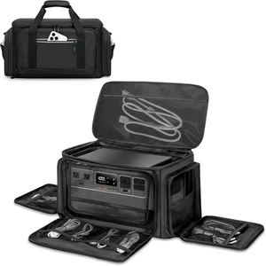 Carrying Case for DJI 1000 Power Station Generator Bag with Panel and Side Zippe - Picture 1 of 7