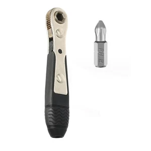 Hand Tool Wrench Fast For Bucking-up Screws Ratchet Wrench Single Head Socket - Picture 1 of 12