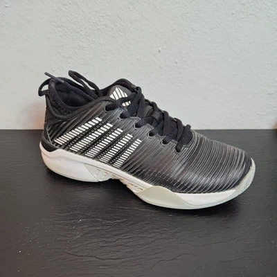 K Swiss Hypercourt Express 2 Pickleball Black White Shoes Women's Size 8.5 - Image 1 of 4