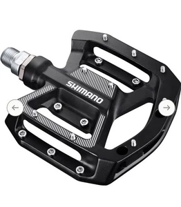 Shimano PD-GR500 Flat MTB Pedals Black Cycling Bike Ride Pedal - Picture 1 of 6