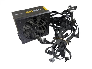 Corsair 650W Power Supply RM650 75-001936 Modular ATX PSU - Afbeelding 1 van 6