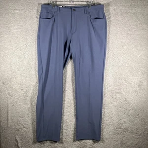 Dunning Stretch Performance Hose Herren 38x32 blau Golfcore Outdoor bequem Freizeit - Bild 1 von 18