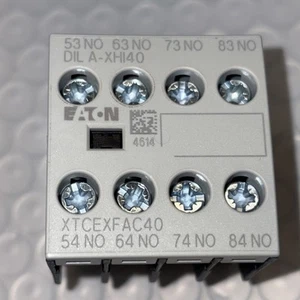 Eaton DIL A-XHI40 Auxiliary Contact XTCEXFAC40 ⭐ - Picture 1 of 4