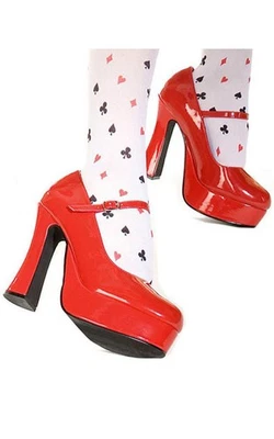  ZAPATOS DOROTHY DE TACÓN ALTO ROJOS SEXY PARA MUJER ADULTA DISFRAZ DE HALLOWEEN Foto 1 de 2
