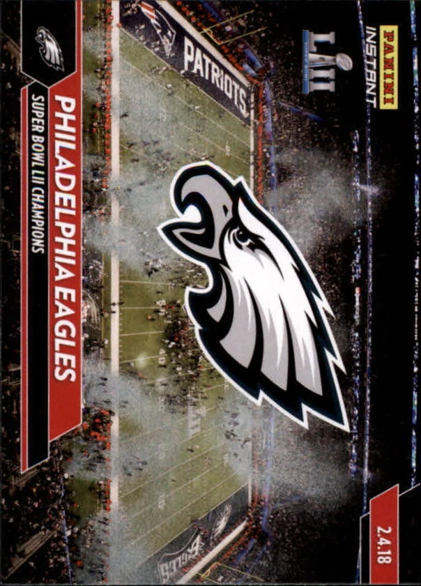 2018 Panini Eagles Super Bowl LII Champions Singles (Pick Your Cards) - Image 1 of 1