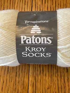 Patons KROY SOCKS fingering weight Wool/Nylon yarn color 08 Muslin - Picture 1 of 5