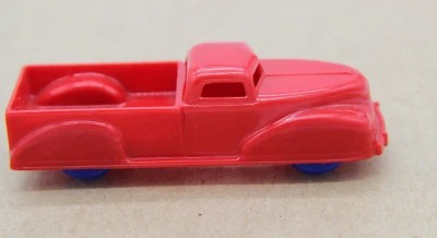 Renwal No. Vintage Camioneta pick-up 62 roja con ruedas azules de plástico duro Foto 1 de 4