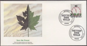 GERMANY Sc # 1445 FDC - FOREST CONSERVATION - Picture 1 of 1