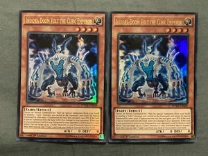 Yu-Gi-Oh! Indiora Doom Volt The Cubic Emperor MVP1-EN038 Ultra Rare 1st Ed x3 - Picture 1 of 1