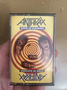 State of Euphoria - Anthrax (Cassette Tape 1988 Island) VG+/EX CS10 - Picture 1 of 2