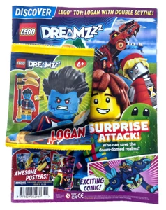 LEGO DREAMZZZ MAGAZINE ISSUE #8 ~ NEW WITH LOGAN & DOUBLE SCYTHE! - Picture 1 of 1