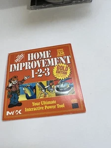 Home Improvement 1-2-3 Gold Edition CD ROM Windows/Mac Home Depot, Vintage. - Picture 1 of 3