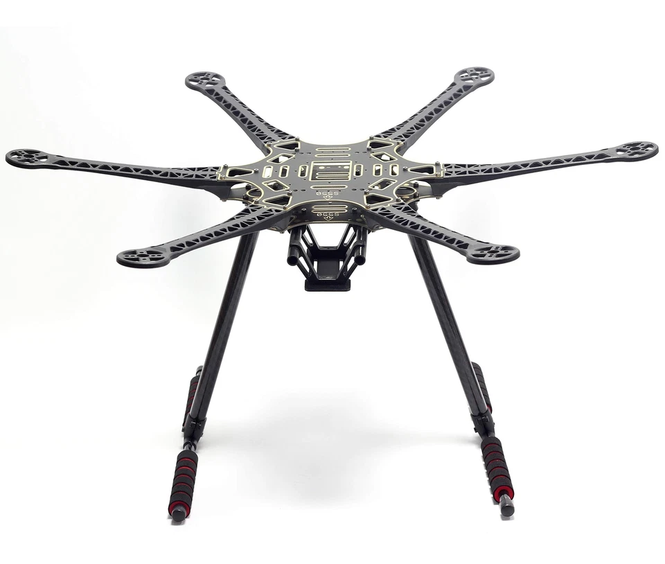 S550 Hexacopter Frame Kit 6-Axis Drone Flame with Carbon Fiber Landing Gear - Image 1 of 4
