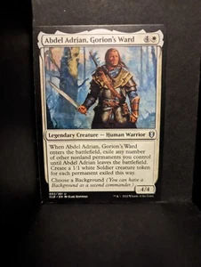 MTG Abdel Adrian, Gorion's Ward Battle for Baldur's Gate Uncommmon Free Shipping - Picture 1 of 1