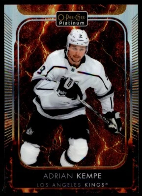 2021-22 O-PEE-CHEE PLATINUM HOT MAGMA ADRIAN KEMPE 199/499 LOS ANGELES KINGS #47 - Image 1 of 2