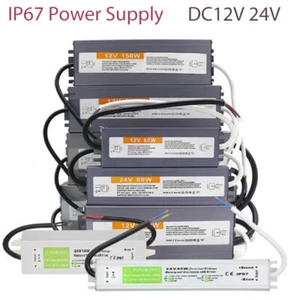 IP67 Switching Power Supply DC 12V 24V Lighting Transformer Driver for LED Strip - Picture 1 of 25