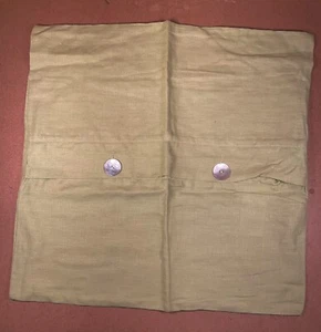 Pottery Barn PB Linen Pillow Cover 18” X 18” MOP Buttons LIME (Set Of 3) - Picture 1 of 3