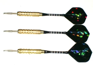 Steel Tip Darts, neu 17 Gramm Messing, mit Aluminiumschäften #3521 - Bild 1 von 3