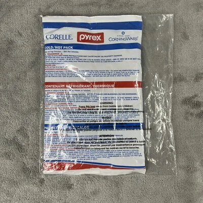 Pyrex CorningWare Corelle Portable Large Hot Cold Pack 11.5 X 7 New 1-Pack